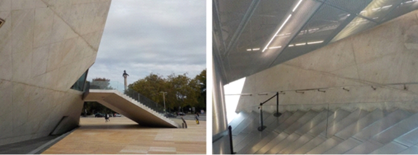 Figure 8: Photos of the Casa da Música, Porto, architect Rem Koolhaas, 2005. Source: author, 2015.